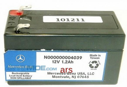 Аккумуляторная батарея N000000004039 Mercedes-Benz (фото №2)