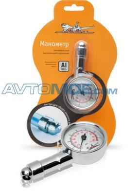 Манометр стрелочный металлический APRM02 AirLine (фото №1)