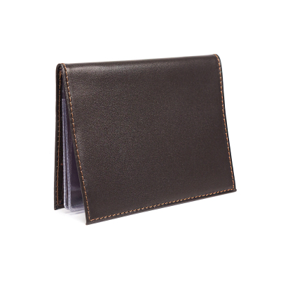 Обложка для автодокументов (наппа коричневая) AMDC0025 AVTOMOE (фото №2)