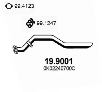Глушитель (концевик) 199001 Asso (фото №1)