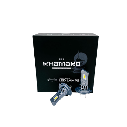 Лампа LED H7 6500K 22/26W (mini) (2 шт) 030017KHMK KHAMAKO (фото №3)