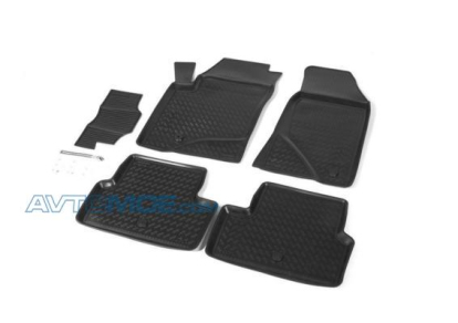 Коврики в салон Ford Focus 2 2004-2011 11801001 Rival (фото №1)