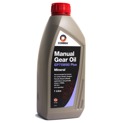 Масло трансмиссионное Comma EP Plus GL-4 75W-80 1л EP75W80P1L Comma (фото №1)