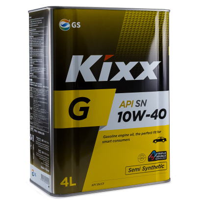 Масло моторное Kixx G SN/CF 10W-40 4л L532544TR1 Kixx (фото №1)